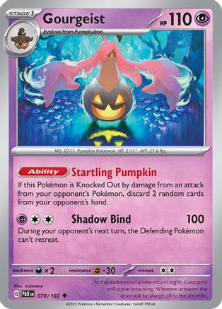 Gourgeist 78  - Uncommon - SV04: Paradox Rift