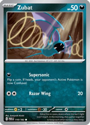 Zubat 110  - Common - SV04: Paradox Rift