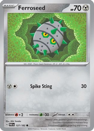Ferroseed 127  - Common - SV04: Paradox Rift