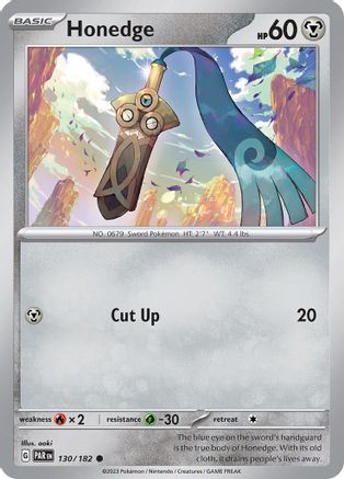 Honedge - 130/182 130  - Common - SV04: Paradox Rift