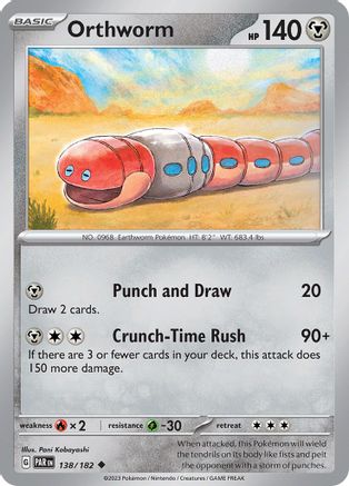 Orthworm 138  - Uncommon - SV04: Paradox Rift