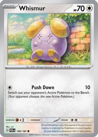 Whismur 148  - Common - SV04: Paradox Rift