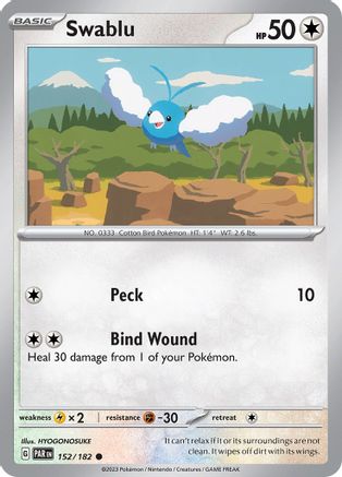 Swablu - 152/182 152  - Common - SV04: Paradox Rift