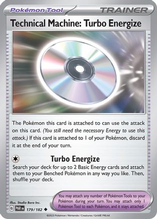 Technical Machine: Turbo Energize 179  - Uncommon - SV04: Paradox Rift