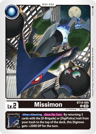 Missimon (BT14-005)  Uncommon - Blast Ace