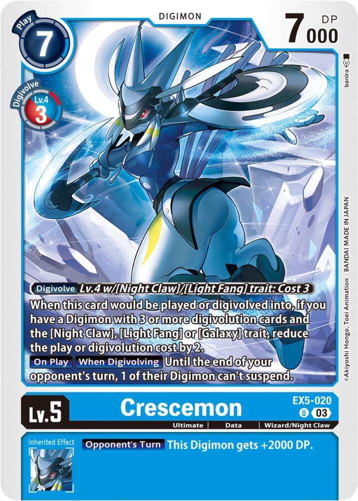 Crescemon EX5-020 U (Animal Colosseum) 