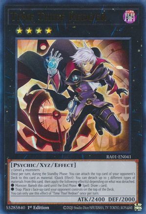 Time Thief Redoer (UR) (RA01-EN041) - Ultra Rare - 1st Edition - 25th Anniversary Rarity Collection