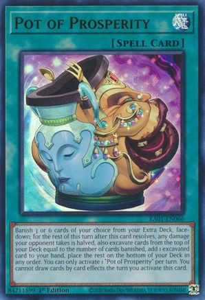 Pot of Prosperity (UR) (RA01-EN066) - Ultra Rare - 25th Anniversary Rarity Collection