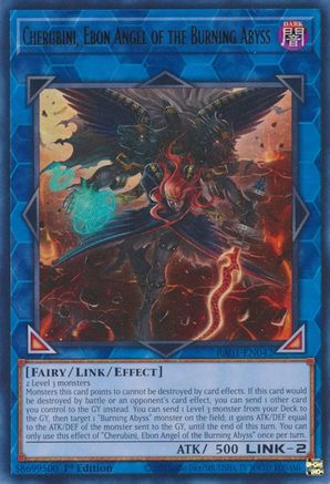 Cherubini, Ebon Angel of the Burning Abyss (UR) (RA01-EN042) - Ultra Rare - 1st Edition - 25th Anniversary Rarity Collection