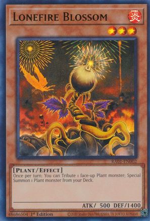 Lonefire Blossom (UR) (RA01-EN002) - Ultra Rare - 25th Anniversary Rarity Collection