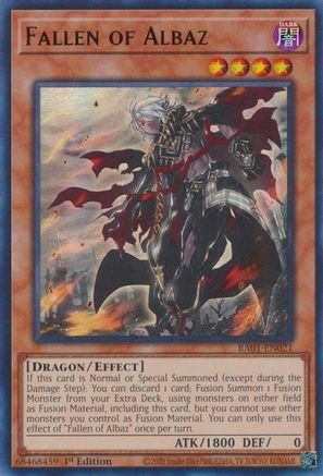 Fallen of Albaz (UR) (RA01-EN021) - Ultra Rare - 25th Anniversary Rarity Collection