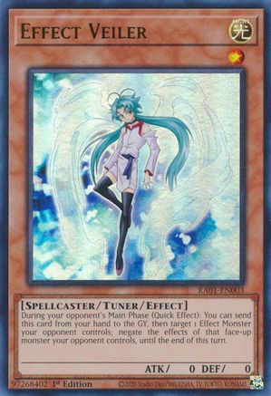 Effect Veiler (UR) (RA01-EN003) - Ultra Rare - 25th Anniversary Rarity Collection