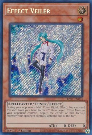 Effect Veiler (Secret Rare) (RA01-EN003) - Secret Rare - 25th Anniversary Rarity Collection