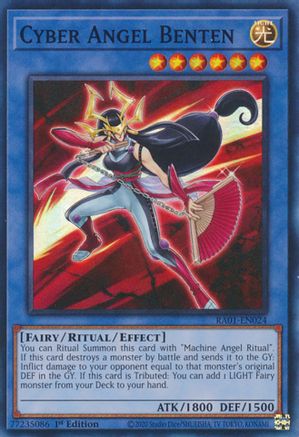 Cyber Angel Benten (RA01-EN024) - Super Rare - 25th Anniversary Rarity Collection
