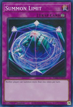 Summon Limit (RA01-EN070) - Super Rare - 25th Anniversary Rarity Collection