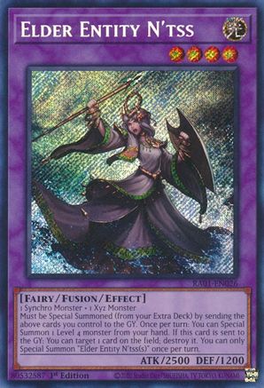 Elder Entity N'tss (Secret Rare) (RA01-EN026) - Secret Rare - 25th Anniversary Rarity Collection