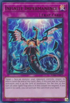 Infinite Impermanence (UR) (RA01-EN075) - Ultra Rare - 25th Anniversary Rarity Collection