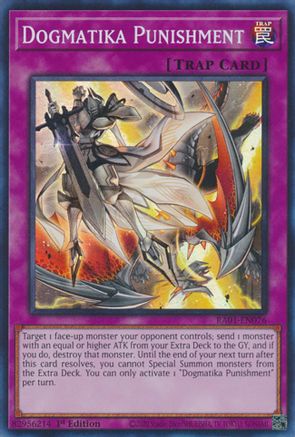 Dogmatika Punishment (RA01-EN076) - Super Rare - 25th Anniversary Rarity Collection