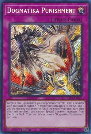 Dogmatika Punishment (Secret Rare) (RA01-EN076) - Secret Rare - 25th Anniversary Rarity Collection