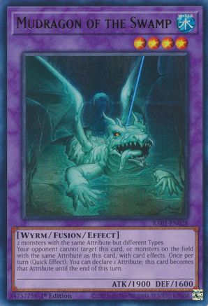 Mudragon of the Swamp (UR) (RA01-EN028) - Ultra Rare - 1st Edition - 25th Anniversary Rarity Collection