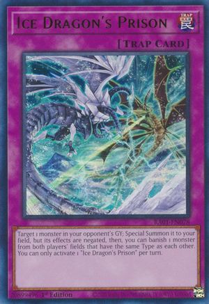 Ice Dragon's Prison (UR) (RA01-EN078) - Ultra Rare - 1st Edition - 25th Anniversary Rarity Collection