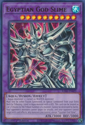 Egyptian God Slime (UR) (RA01-EN029) - Ultra Rare - 1st Edition - 25th Anniversary Rarity Collection