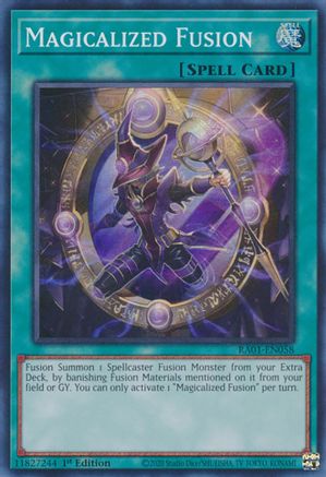 Magicalized Fusion (RA01-EN058) - Super Rare - 1st Edition - 25th Anniversary Rarity Collection
