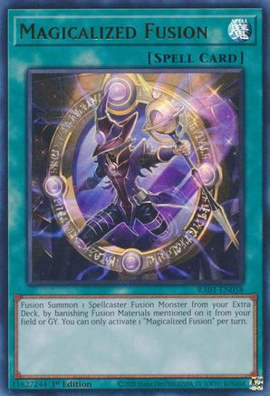 Magicalized Fusion (UR) (RA01-EN058) - Ultra Rare - 1st Edition - 25th Anniversary Rarity Collection