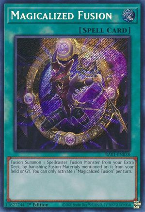 Magicalized Fusion (Secret Rare) (RA01-EN058) - Secret Rare - 1st Edition - 25th Anniversary Rarity Collection