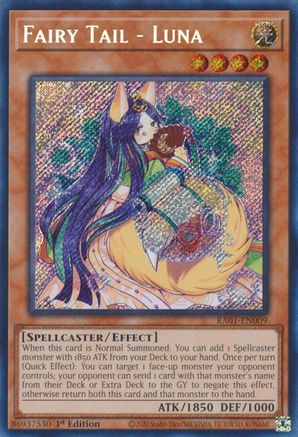 Fairy Tail - Luna (Secret Rare) (RA01-EN009) - Secret Rare - 25th Anniversary Rarity Collection