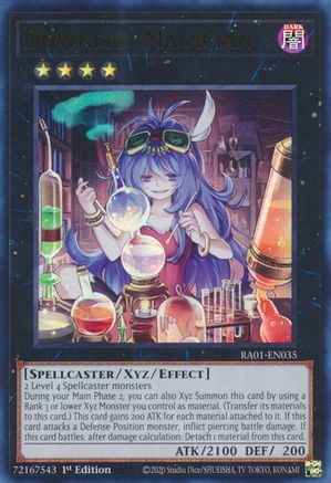 Downerd Magician (UR) (RA01-EN035) - Ultra Rare - 1st Edition - 25th Anniversary Rarity Collection