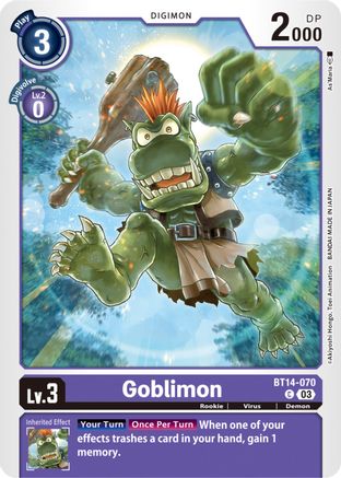Goblimon (BT14-070)  Common - Blast Ace