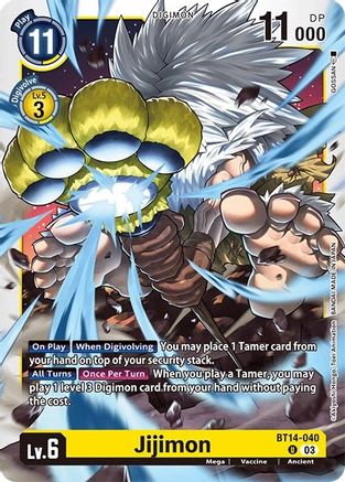 Jijimon (BT14-040)  Uncommon - Blast Ace