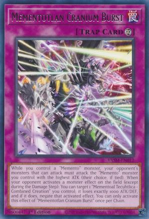 Mementotlan Cranium Burst (VASM-EN012) - Rare - Valiant Smashers