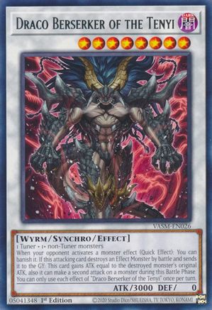 Draco Berserker of the Tenyi (VASM-EN026) - Rare - Valiant Smashers