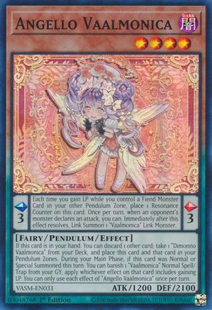 Angello Vaalmonica (VASM-EN031) - Super Rare - Valiant Smashers