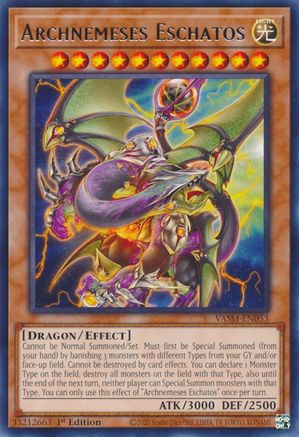 Archnemeses Eschatos (VASM-EN053) - Rare - Valiant Smashers