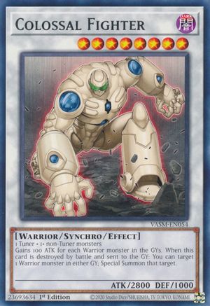 Colossal Fighter (VASM-EN054) - Rare - 1st Edition - Valiant Smashers