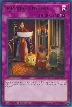 Imperial Custom (VASM-EN058) - Rare - 1st Edition - Valiant Smashers