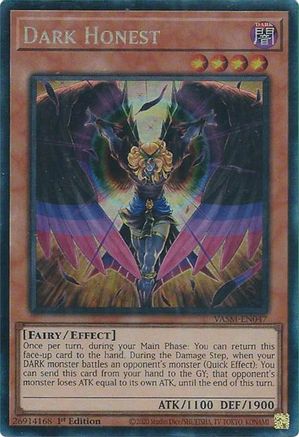 Dark Honest (CR) (VASM-EN047) - Collector's Rare - Valiant Smashers