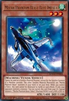 Mecha Phantom Beast Blue Impala MAGO-EN064 (Maximum Gold)  - 1st Edition