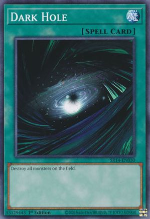 Dark Hole (SR14-EN030) - Common - Structure Deck: Fire Kings