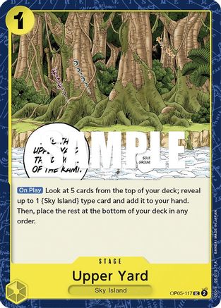 Upper Yard (OP05-117) - Normal Uncommon - Awakening of the New Era