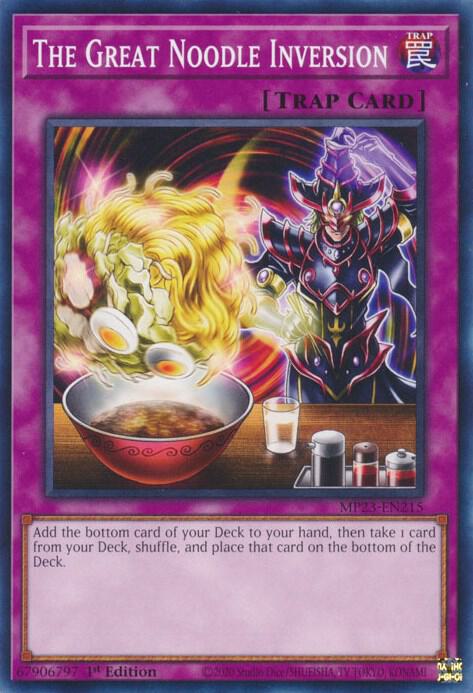 The Great Noodle Inversion MP23-EN215 (25th Anniversary Tin: Dueling Heroes Mega Pack)  - 1st Edition