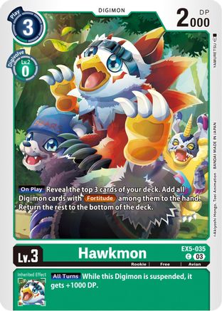Hawkmon (EX5-035)  Common - Animal Colosseum