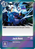 Jack Raid Resurgence Booster Reprint BT4-111 C (Resurgence Booster)  - Foil