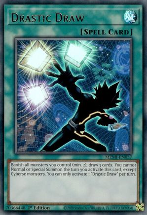 Drastic Draw (MZMI-EN037) - Ultra Rare - Maze of Millennia