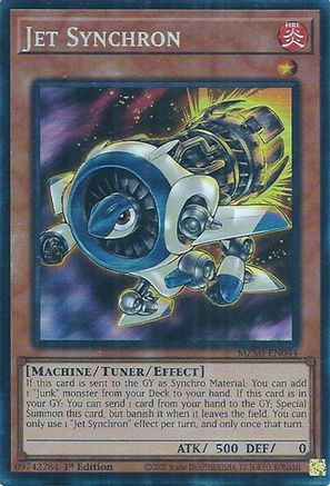 Jet Synchron (CR) (MZMI-EN044) - Collector's Rare - Maze of Millennia