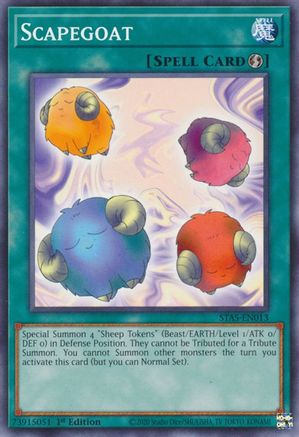 Scapegoat (STAS-EN013) - Common - 1st Edition - 2-Player Starter Set