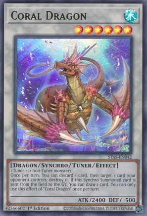 Coral Dragon (STAS-EN042) - Ultra Rare - 2-Player Starter Set
